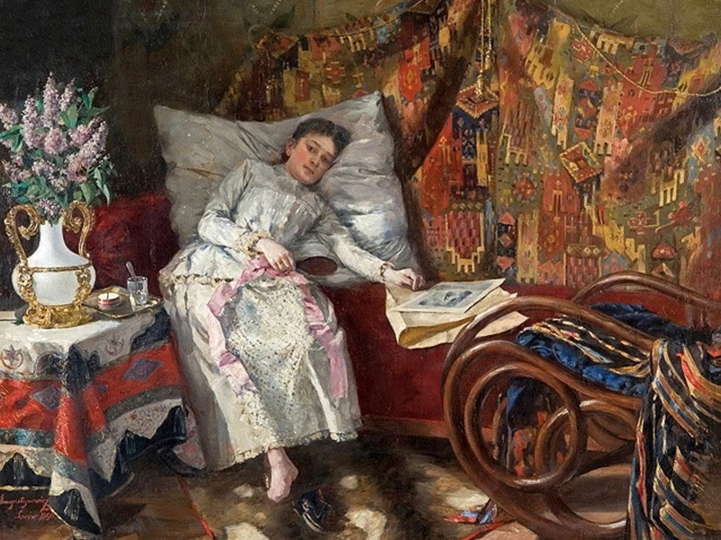 1865-Aleksander Augustynowicz - Riposo (1890)